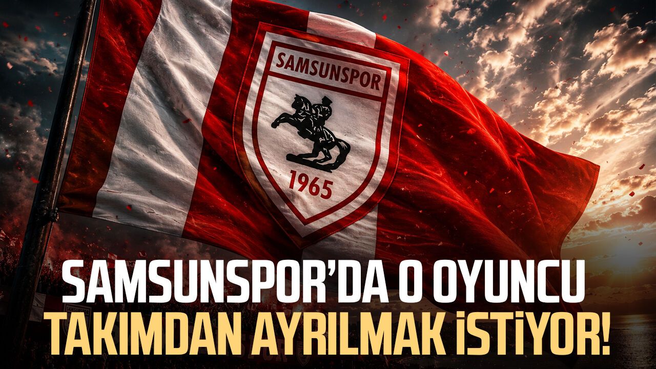 Cherif Ndiaye'den ayrılık talebi! Samsunspor'dan ilk açıklama geldi