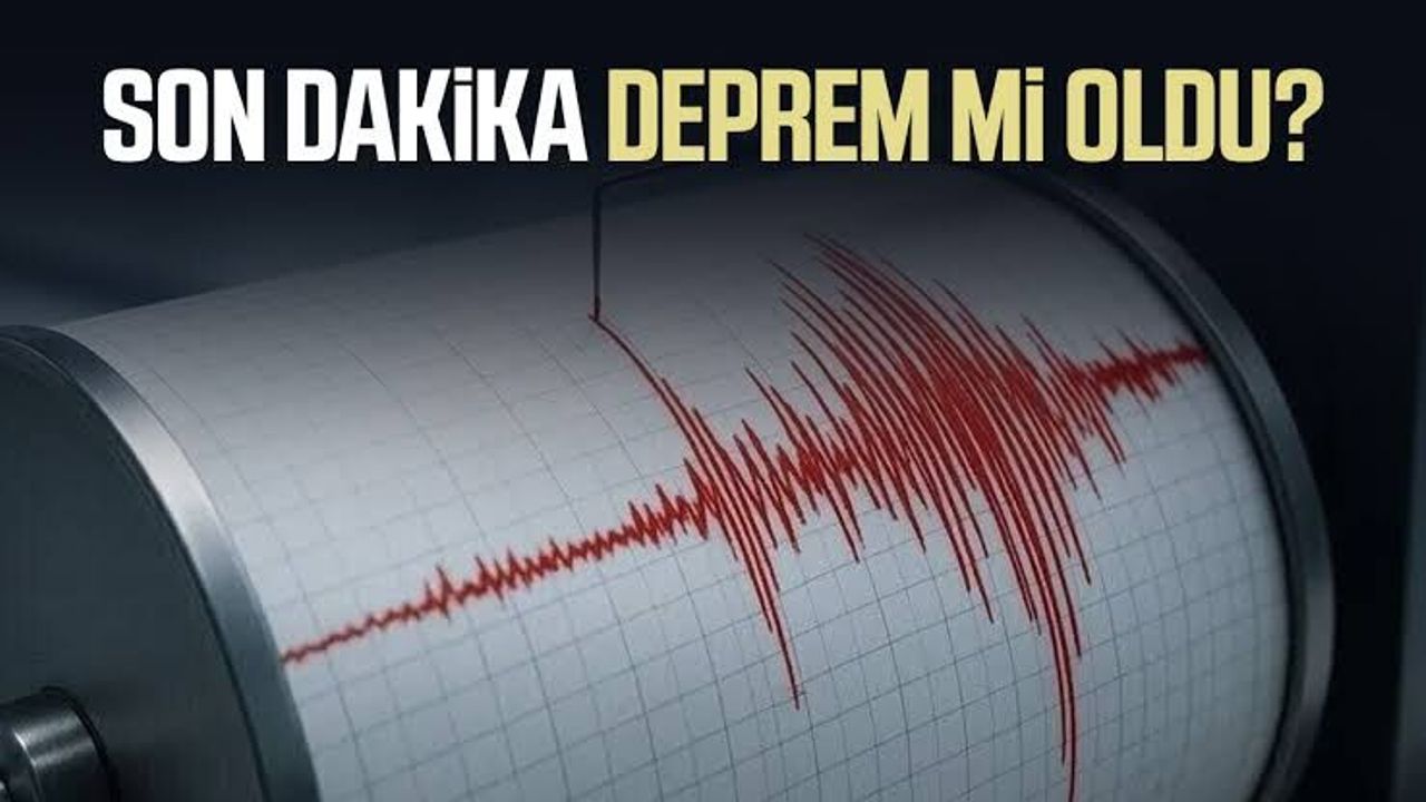 Son dakika Elazığ'da deprem oldu! Kaç büyüklüğünde?