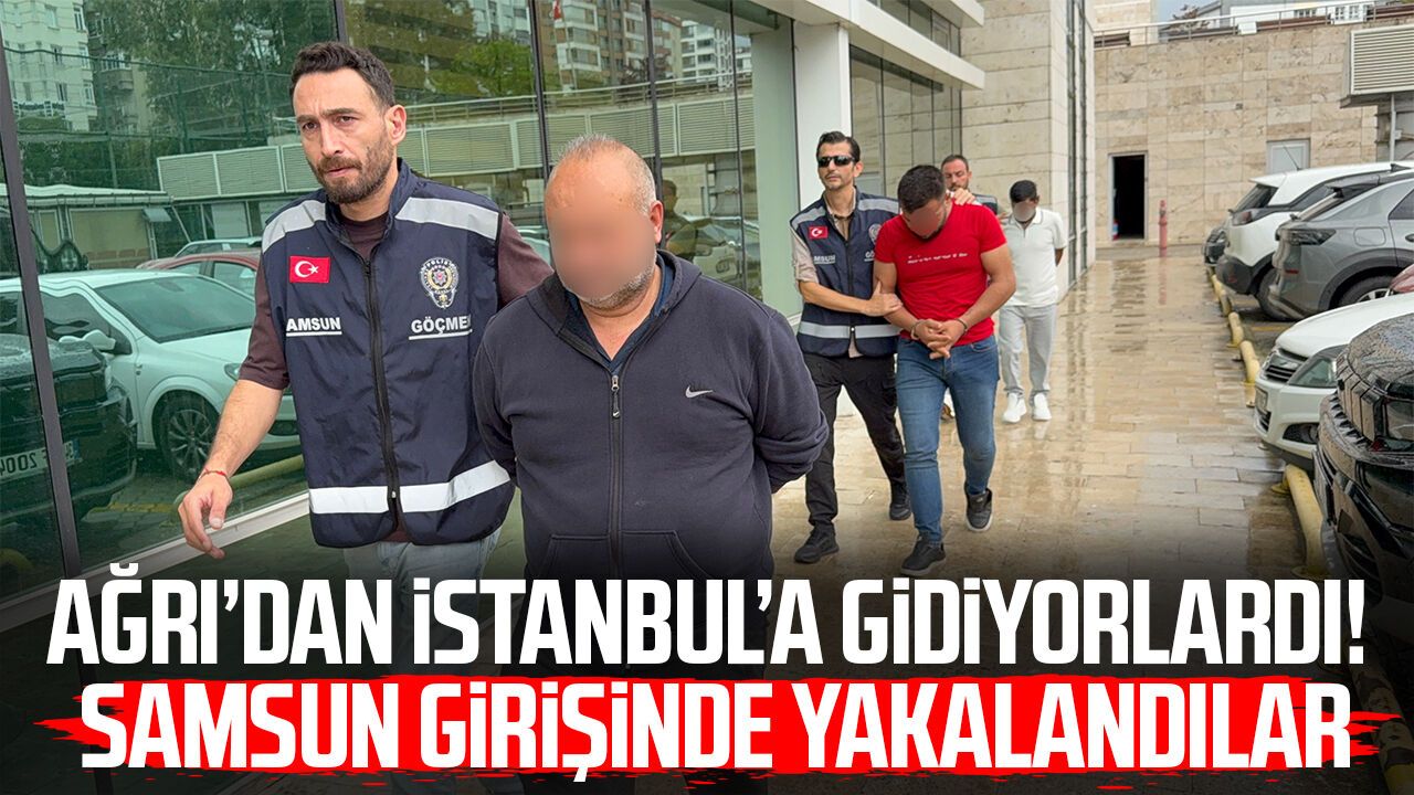 Samsun'da göçmen kaçakçılığı operasyonu: 12 Afgan yakalandı, 4 gözaltı