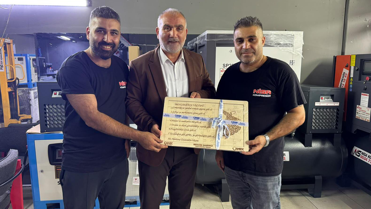 Canik Belediye Başkanı İbrahim Sandıkçı’dan esnafa ziyaret