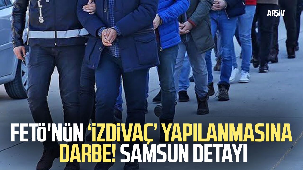 FETÖ’nün evlilik ağına 8 ilde operasyon
