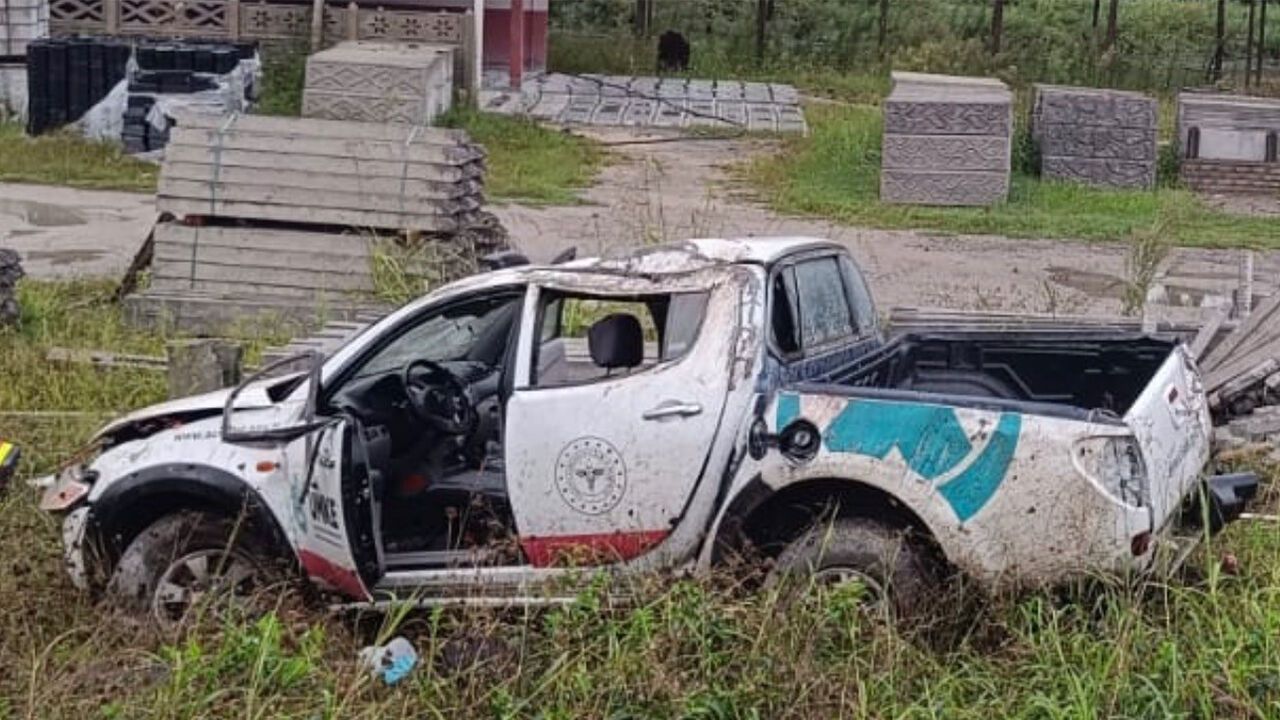 Samsun’da organ taşıyan UMKE aracı kaza yaptı! 1'i ağır 2 yaralı