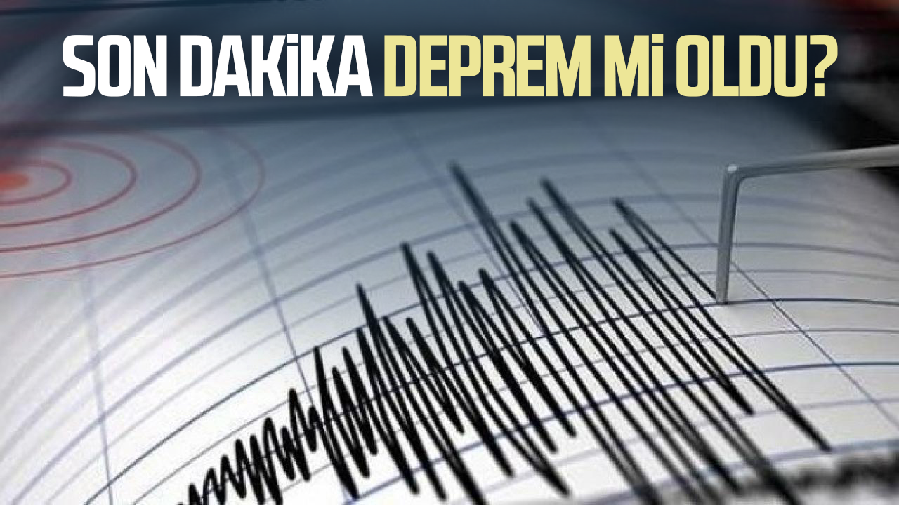 Son dakika deprem mi oldu? 2 Ekim son depremler listesi