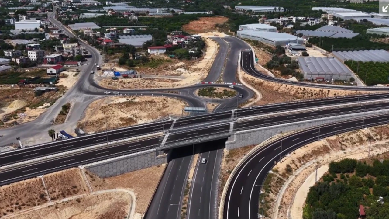 2,5 saatlik yol 18 dakikaya inecek! 52 kilometrelik dev proje bitti