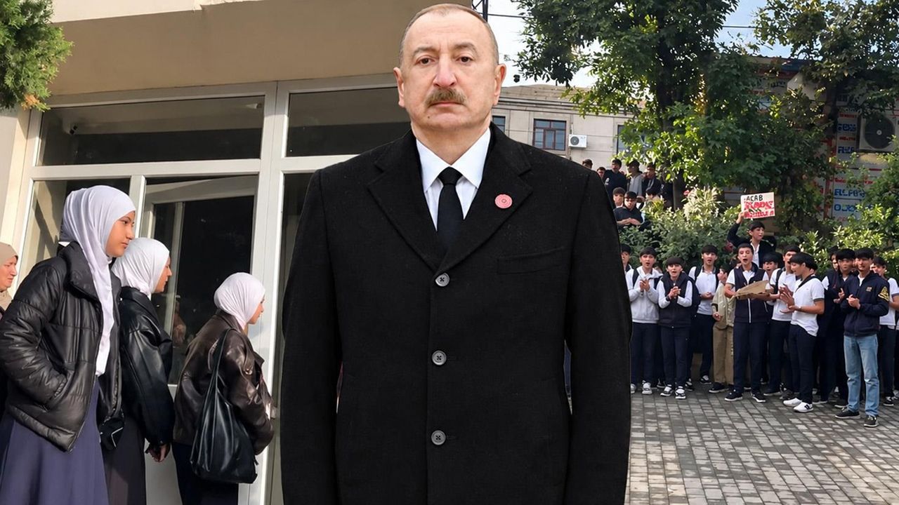 Azerbaycan’da başörtüsü krizi büyüyor! Öğrenciler okula alınmadı