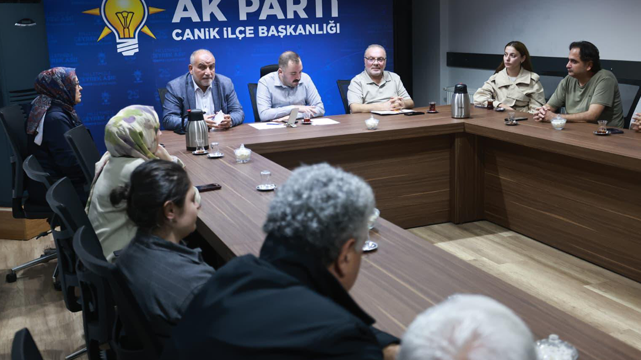 Başkan İbrahim Sandıkçı’dan Canik teşkilatına birlik mesajı