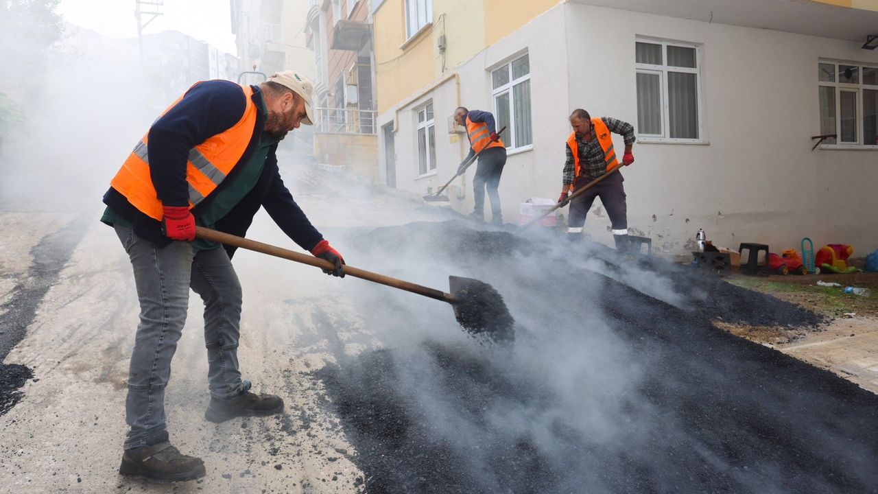 Canik Belediye Başkanı İbrahim Sandıkçı duyurdu: Uludağ’da yol çalışması sürüyor