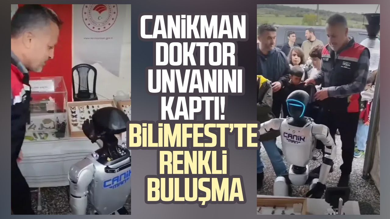 CANİKMAN'a fahri bilim insanı unvanı