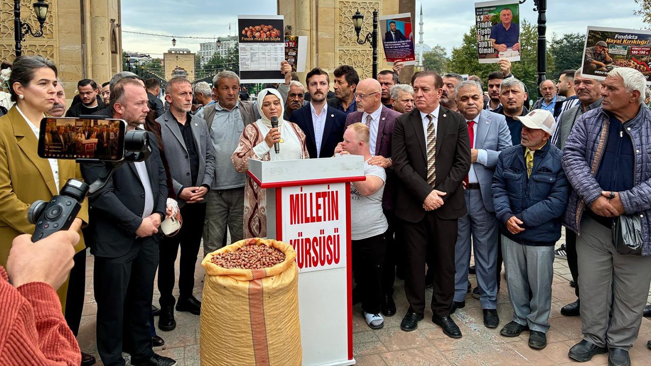 Samsun'da fındık üreticisi ses yükseltti! Yeşilırmak’ta eylem