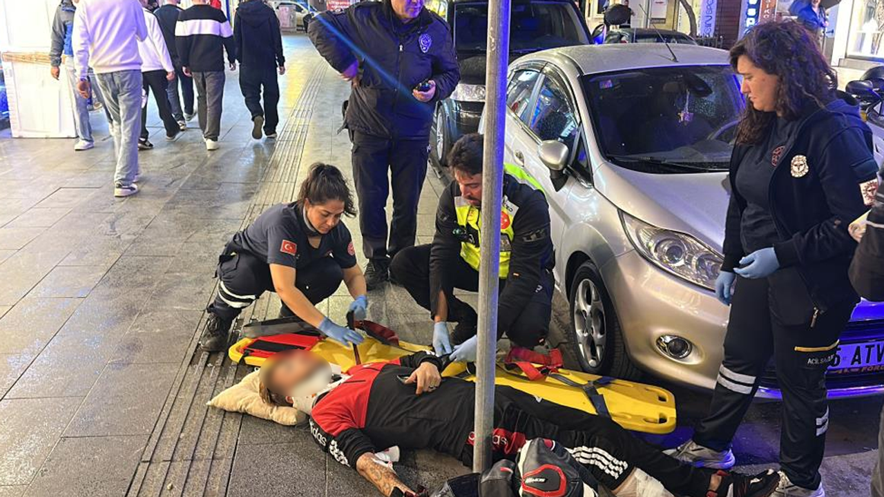Samsun'da tehlikeli geçiş kazayla bitti!