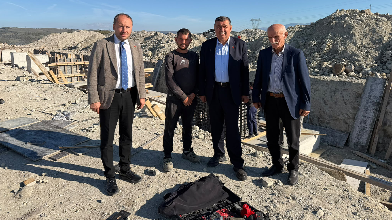 Havza’da yatırım ve altyapı çalışmaları incelendi