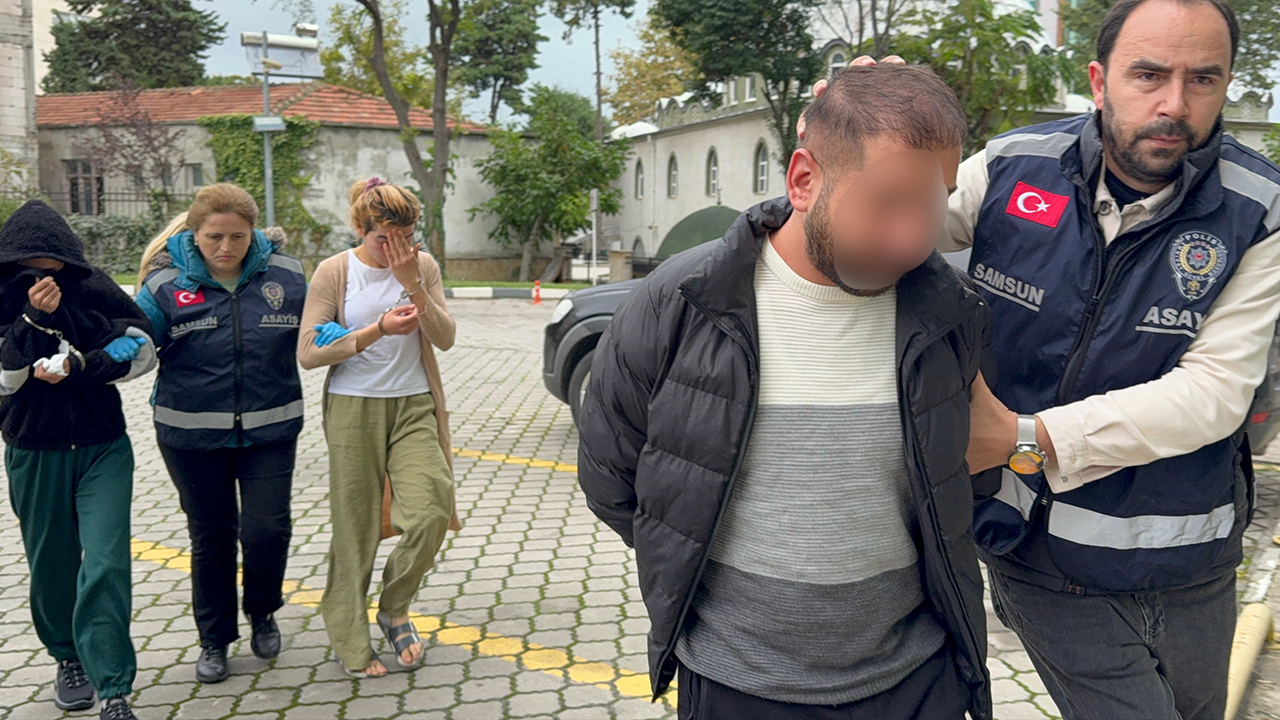 Samsun’da 100 bin liralık ziynet hırsızlığına 3 gözaltı