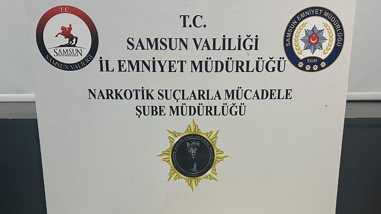 Samsun’da narkotik düğmeye bastı! 2 ilçede oparasyon