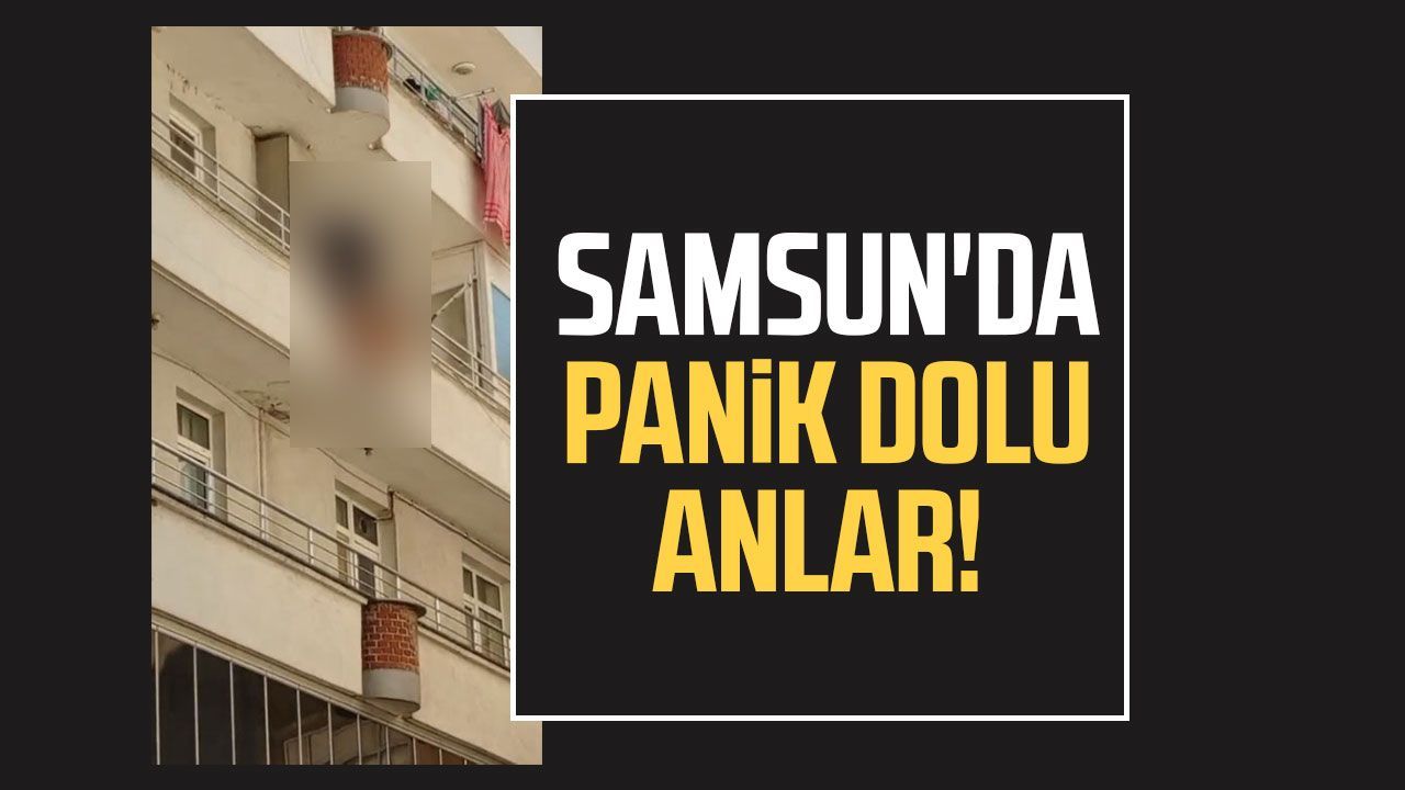 Samsun'da panik dolu anlar! Ağır yaralandı