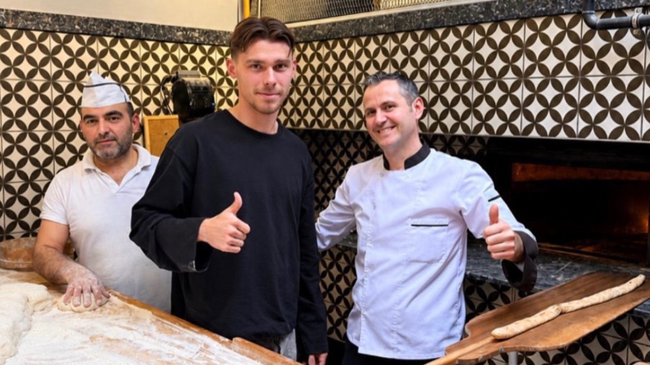 Samsunsporlu Igor Drapiński Bafra pidesi yaptı