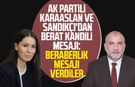 AK Partili Çiğdem Karaaslan ve İbrahim Sandıkçı'dan Berat Kandili mesajı: Beraberlik mesajı verdiler
