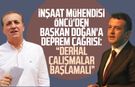 İnşaat Mühendisi Cevat Öncü'den Başkan Halit Doğan'a deprem çağrısı: "Derhal çalışmalar başlamalı"