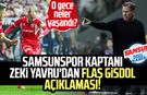 Samsunspor kaptanı Zeki Yavru'dan flaş Markus Gisdol açıklaması!