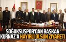 Soğuksuspor'dan İlkadım Belediye Başkanı İhsan Kurnaz'a hayırlı olsun ziyareti