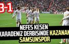 Samsunspor, Trabzonspor'u mağlup etti! Karadeniz derbisinde 12 yıl sonra kazanan Samsun