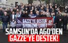 Samsun'da AGD'den Gazze'ye destek!