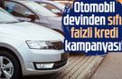 Otomobil devinden sıfır faizli kredi kampanyası!