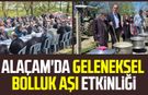 Alaçam'da geleneksel bolluk aşı etkinliği