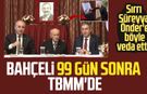 Bahçeli 99 gün sonra TBMM'de: Sırrı Süreyya Önder'e böyle veda etti