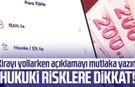 Kirayı yollarken açıklamayı mutlaka yazın: Hukuki risklere dikkat!