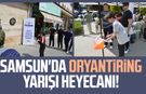 Samsun'da oryantiring yarışı heyecanı!