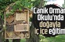 Canik Orman Okulu’nda doğayla iç içe eğitim