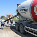 Samsun'da o ilçede ulaşımı rahatlatacak çalışma tamamlandı