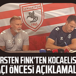 Samsunspor'da Fink’ten Kocaelispor maçı öncesi açıklamalar