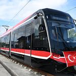 Samsun’un yeni tramvayları yollarda