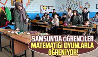 Samsun'da öğrenciler matematiği oyunlarla öğreniyor!