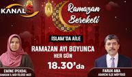 Ramazan Bereketi Kanal S'de 26 Mart Salı