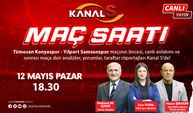 Konyaspor - Samsunspor maçı canlı yayın Kanal S'de