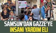 Samsun'dan Gazze'ye insani yardım eli