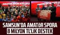 Samsun’da amatör spora 8 milyon TL’lik destek | Video