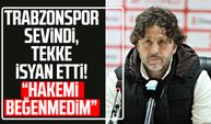 Trabzonspor Teknik Direktörü Fatih Tekke hakemi eleştirdi!