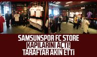 Samsunspor FC Store kapılarını açtı! Taraftar akın etti