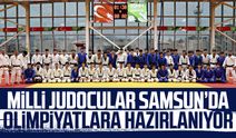 Milli judocular Samsun’da olimpiyatlara hazırlanıyor