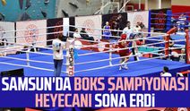 Samsun'da boks şampiyonası heyecanı sona erdi