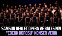 Samsun’da 90 çocuk sahneyi büyüledi!