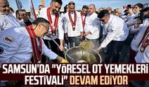 Samsun’da "Yöresel Ot Yemekleri Festivali" devam ediyor