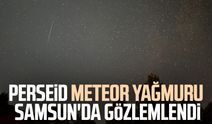 Perseid meteor yağmuru Samsun'da gözlemlendi