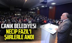 Canik Belediyesi Necip Fazıl'ı şiirlerle andı