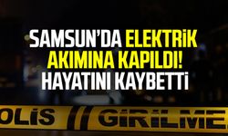 Samsun'da elektrik akımına kapıldı! Hayatını kaybetti