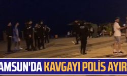 Samsun'da Kavgayı Polis Ayırdı