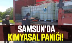 Samsun'da Kimyasal Paniği!